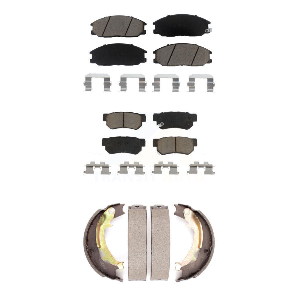 Transit Auto KCN-100156 Disc Brake Pad for 2001-2006 Hyundai Santa Fe - Front and Rear product image