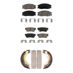 Transit Auto KCN-100156 Disc Brake Pad for 2001-2006 Hyundai Santa Fe - Front and Rear product image