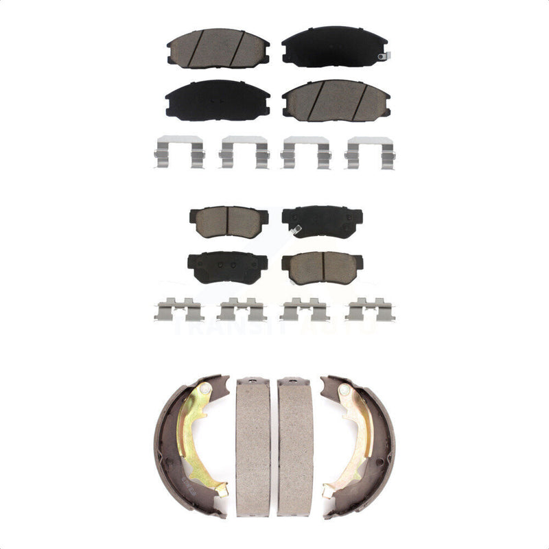 Transit Auto KCN-100156 Disc Brake Pad for 2001-2006 Hyundai Santa Fe - Front and Rear product image