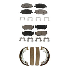 Transit Auto KCN-100158 Disc Brake Pad for 2006-2007 Hyundai Entourage, Kia Sedona - Front and Rear product image