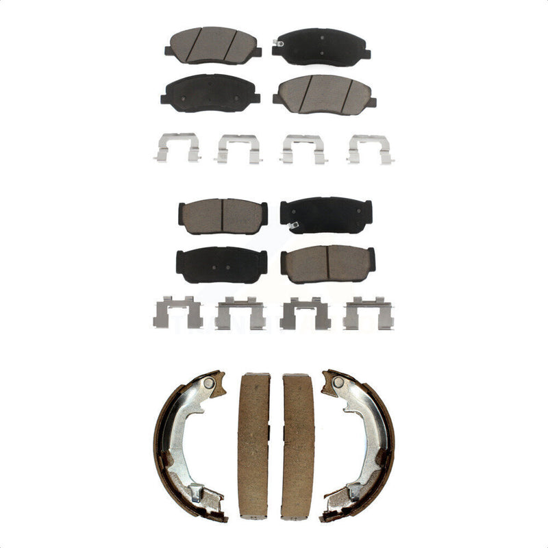 Transit Auto KCN-100158 Disc Brake Pad for 2006-2007 Hyundai Entourage, Kia Sedona - Front and Rear product image