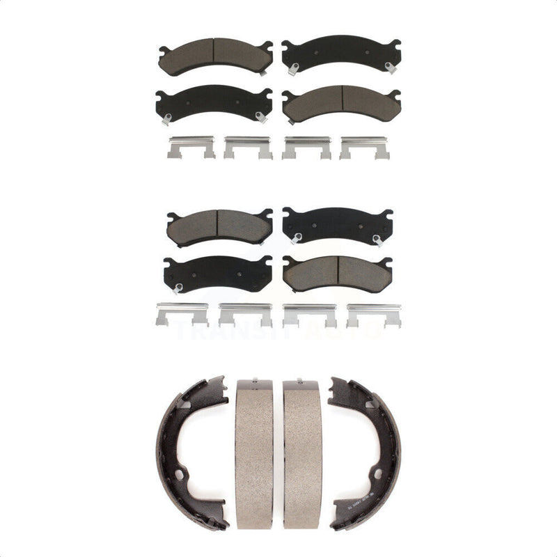 Transit Auto KCN-100159 Disc Brake Pad for 2007-2013 Chevrolet Silverado 2500 HD, Chevrolet Suburban 2500, GMC Sierra 2500 HD & more - Front and Rear product image