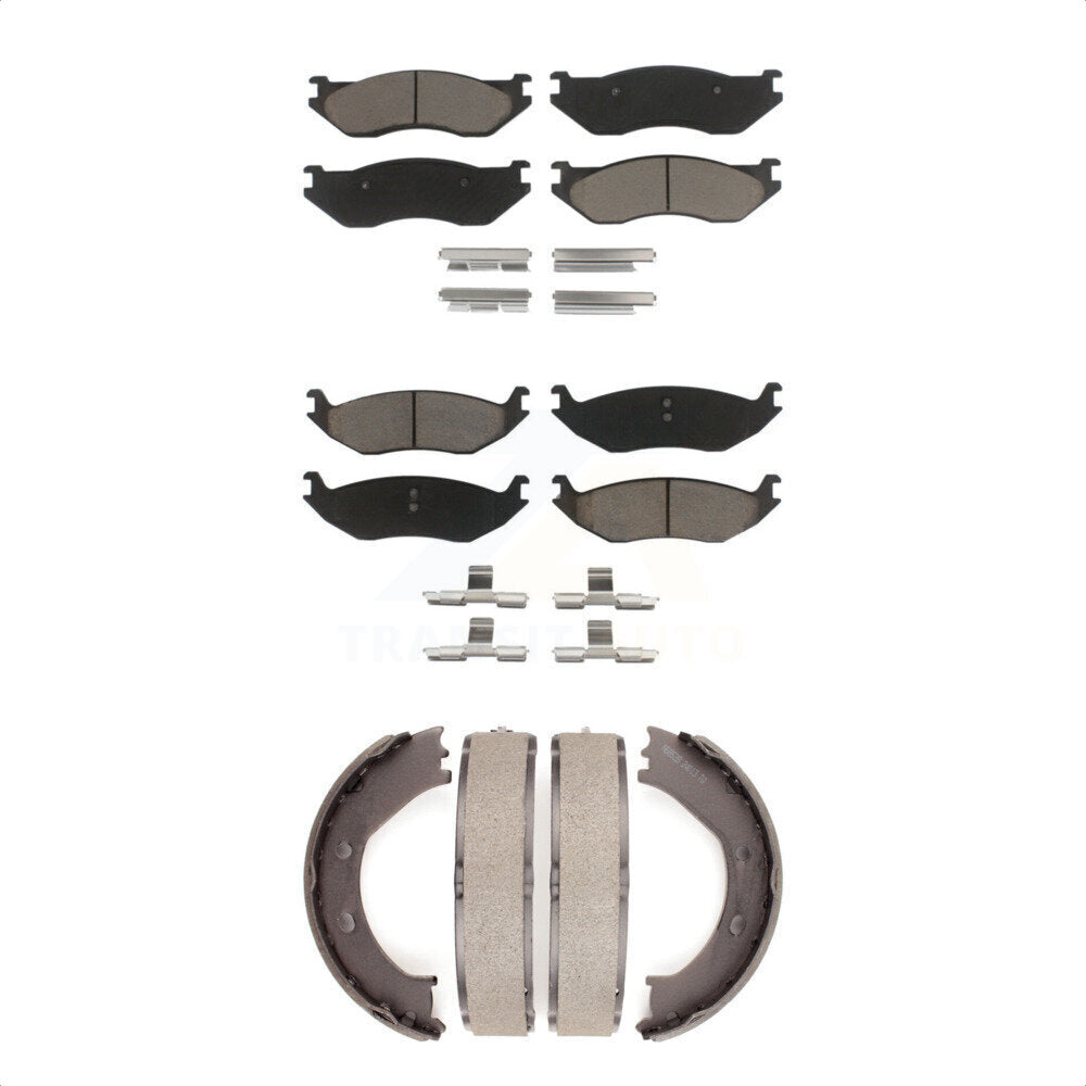 Transit Auto KCN-100160 Disc Brake Pad for 2003-2006 Dodge Ram 1500, Dodge Durango - Front and Rear product image