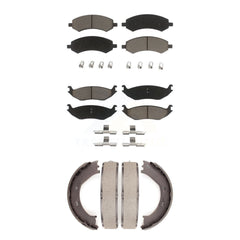 Transit Auto KCN-100161 Disc Brake Pad for 2006-2008 Dodge Ram 1500, Chrysler Aspen, Dodge Durango - Front and Rear product image