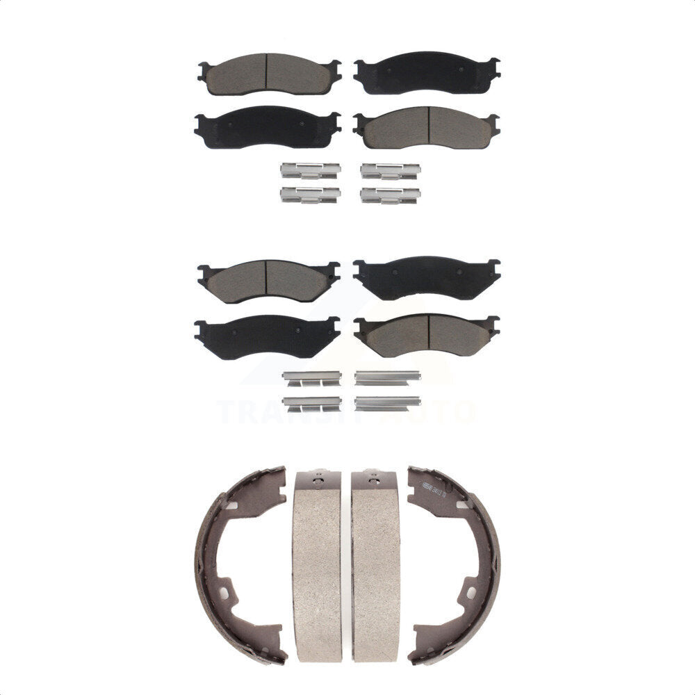 Transit Auto KCN-100162 Disc Brake Pad for 2006-2008 Dodge Ram 1500, Dodge Ram 2500, Dodge Ram 3500 - Front and Rear product image