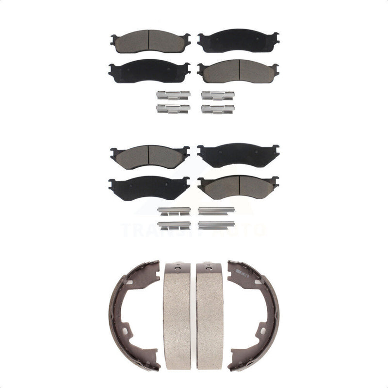 Transit Auto KCN-100162 Disc Brake Pad for 2006-2008 Dodge Ram 1500, Dodge Ram 2500, Dodge Ram 3500 - Front and Rear product image