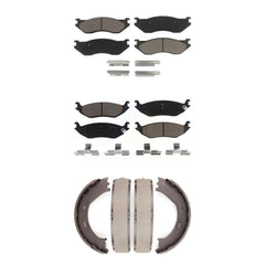 Transit Auto KCN-100163 Disc Brake Pad for 2002-2004 Dodge Ram 1500 - Front and Rear product image