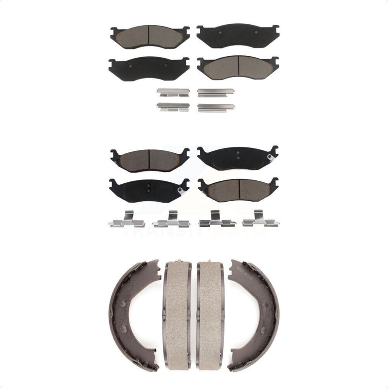 Transit Auto KCN-100163 Disc Brake Pad for 2002-2004 Dodge Ram 1500 - Front and Rear product image