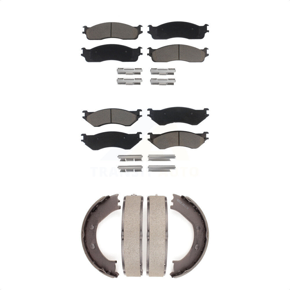 Transit Auto KCN-100164 Disc Brake Pad for 2008 Dodge Ram 1500 - Front and Rear product image