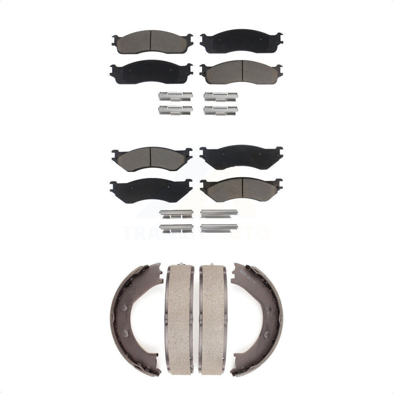 Transit Auto KCN-100164 Disc Brake Pad for 2008 Dodge Ram 1500 - Front and Rear product image