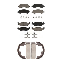 Transit Auto KCN-100165 Disc Brake Pad for 2007-2008 Dodge Ram 1500 - Front and Rear product image