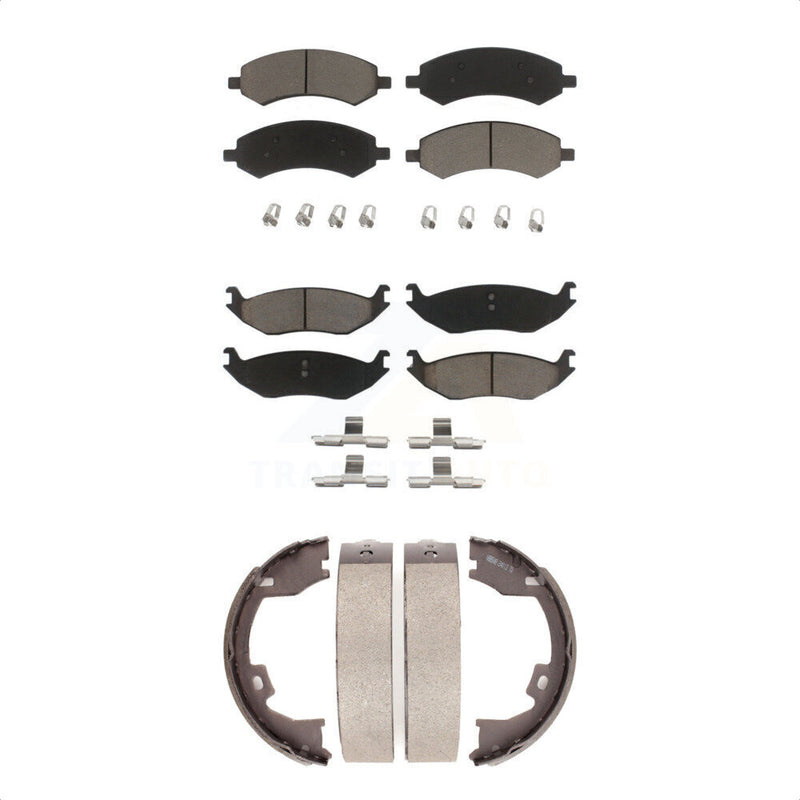 Transit Auto KCN-100165 Disc Brake Pad for 2007-2008 Dodge Ram 1500 - Front and Rear product image