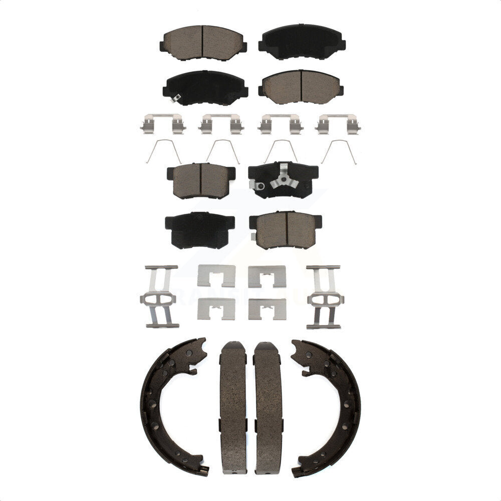 Transit Auto KCN-100166 Disc Brake Pad for 2005-2006 Honda CR-V - Front and Rear product image