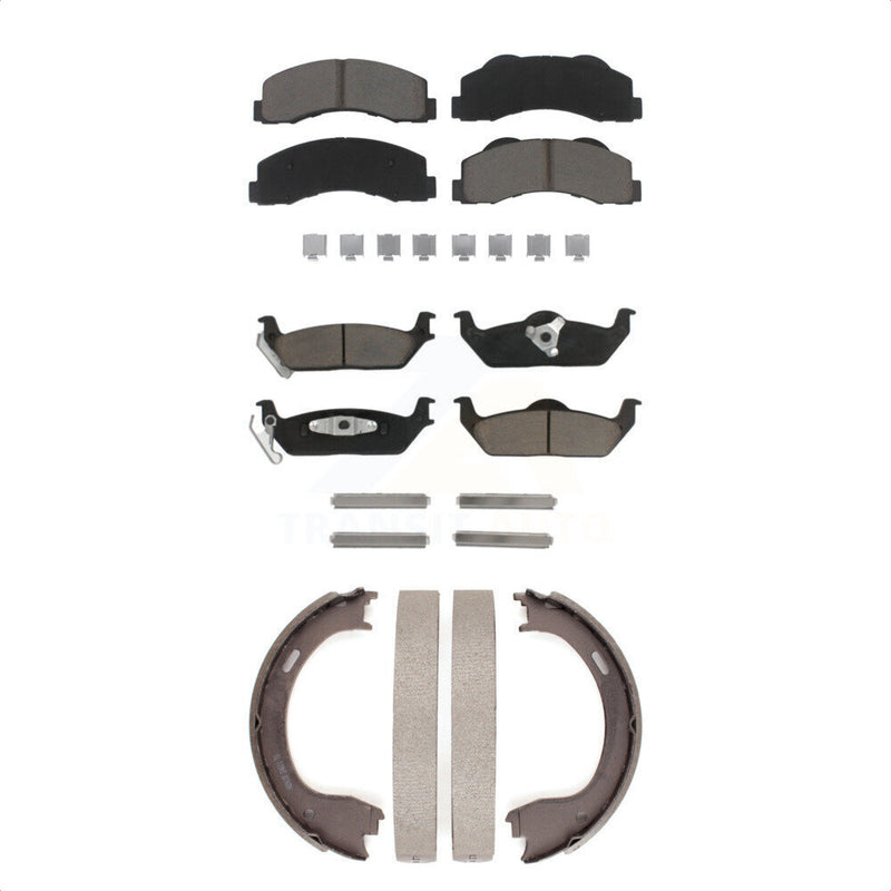 Transit Auto KCN-100167 Disc Brake Pad for 2010-2011 Ford F-150 - Front and Rear product image