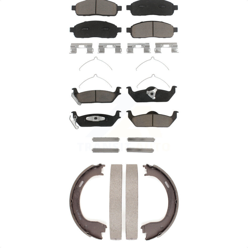 Transit Auto KCN-100168 Disc Brake Pad for 2009 Ford F-150 - Front and Rear product image