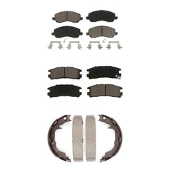Transit Auto KCN-100173 Disc Brake Pad for 2004-2012 Mitsubishi Galant, Mitsubishi Eclipse - Front and Rear product image