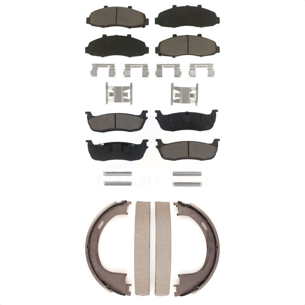 Transit Auto KCN-100178 Disc Brake Pad for 1997-2004 Ford F-150 Heritage, Lincoln Blackwood, Ford F-150 - Front and Rear product image