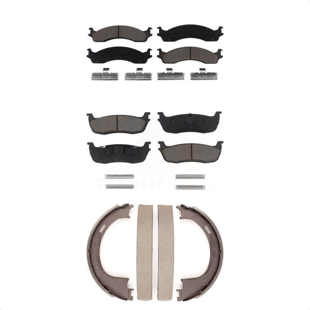 Transit Auto KCN-100179 Disc Brake Pad for 1997-1999 Ford F-250 - Front and Rear product image
