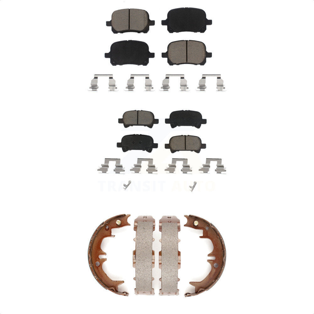 Transit Auto KCN-100181 Disc Brake Pad for 1999-2004 Toyota Solara, Toyota Avalon, Toyota Camry - Front and Rear product image