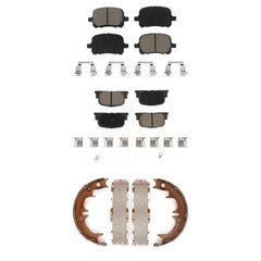 Transit Auto KCN-100182 Disc Brake Pad for 1999-2001 Lexus ES300, Toyota Camry - Front and Rear product image