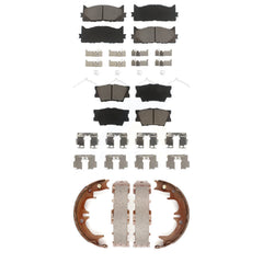 Transit Auto KCN-100183 Disc Brake Pad for 2007-2012 Toyota Avalon, Lexus ES350, Toyota Camry - Front and Rear product image