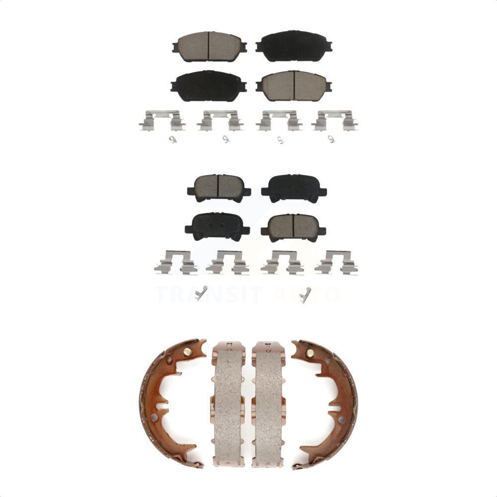 Transit Auto KCN-100184 Disc Brake Pad for 2004-2008 Toyota Avalon, Toyota Camry, Toyota Solara - Front and Rear product image