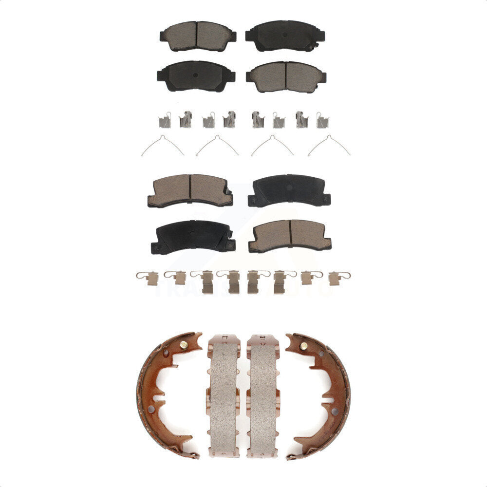 Transit Auto KCN-100185 Disc Brake Pad for 1992-1999 Toyota Camry - Front and Rear product image