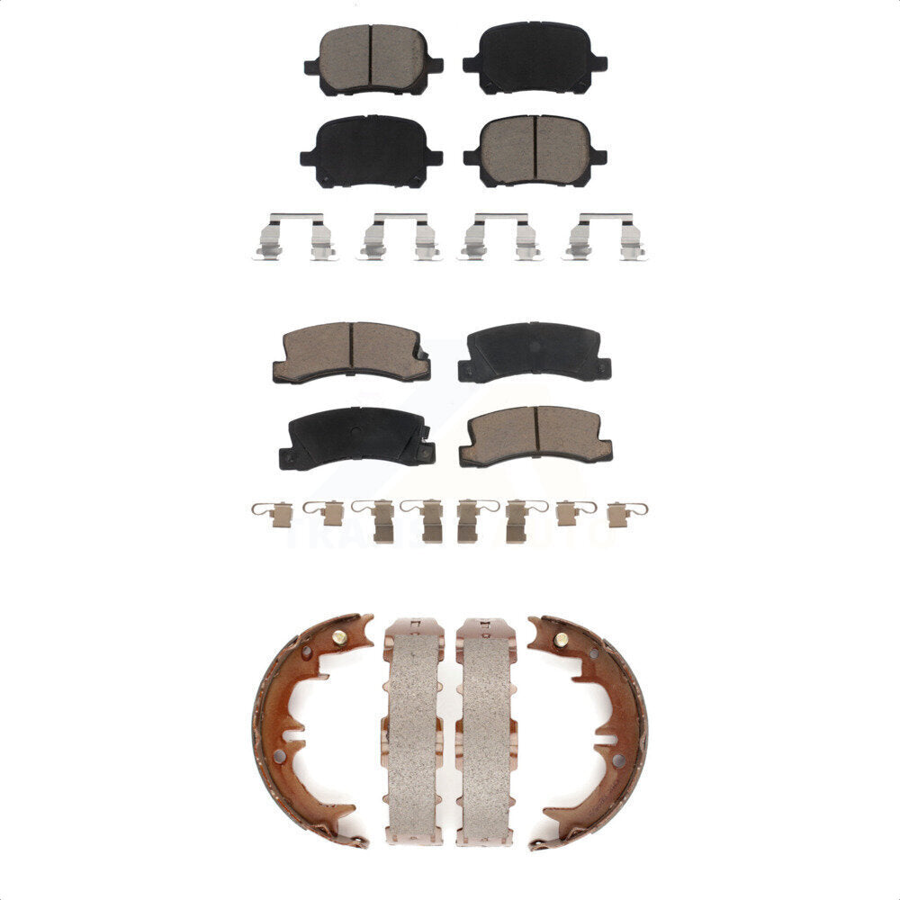 Transit Auto KCN-100186 Disc Brake Pad for 1997-2001 Toyota Solara, Lexus ES300, Lexus RX300 & more - Front and Rear product image