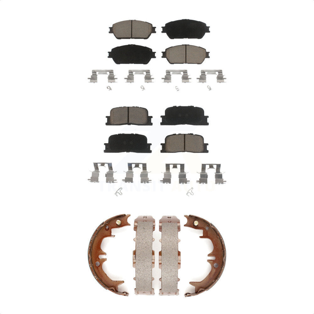Transit Auto KCN-100188 Disc Brake Pad for 2002-2006 Toyota Camry, Lexus ES330, Lexus ES300 - Front and Rear product image