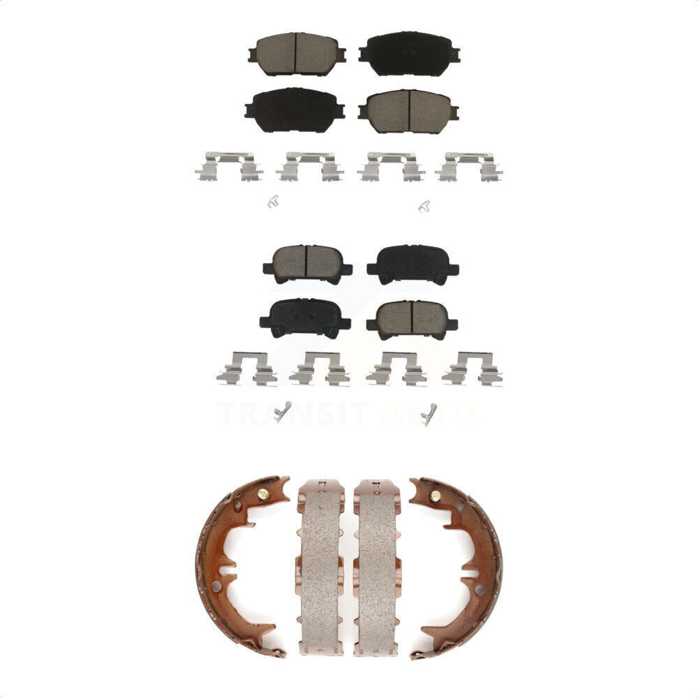 Transit Auto KCN-100189 Disc Brake Pad for 2002-2006 Toyota Camry - Front and Rear product image