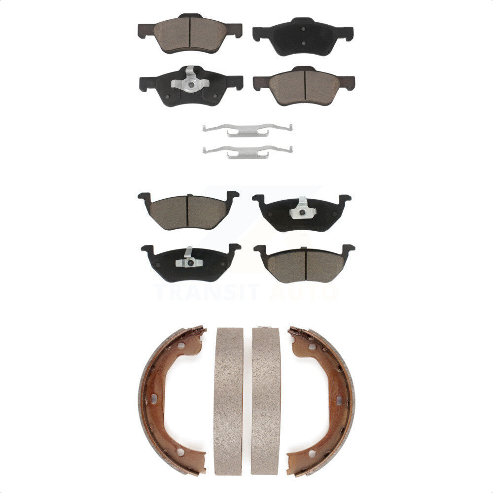 Transit Auto KCN-100191 Disc Brake Pad for 2005-2011 Ford Escape, Mercury Mariner, Mazda Tribute - Front and Rear product image