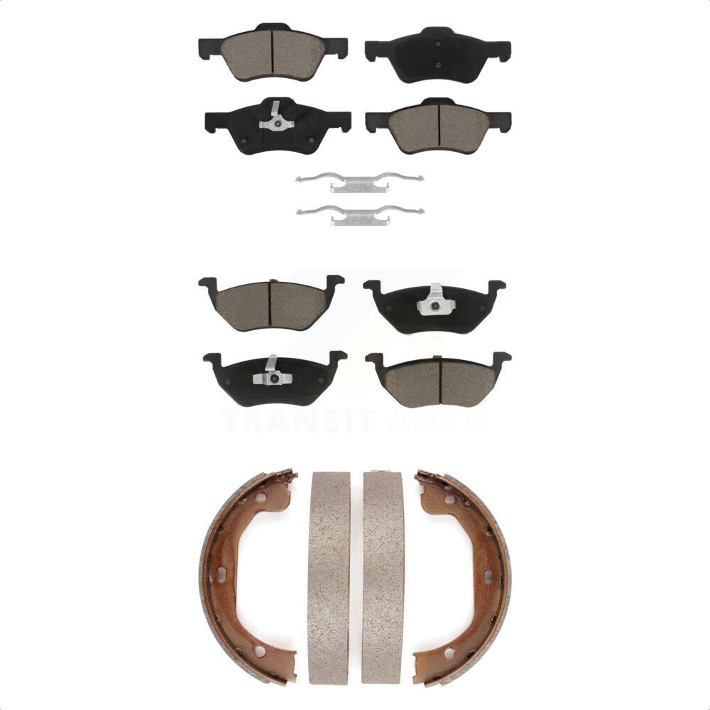 Transit Auto KCN-100192 Disc Brake Pad for 2010-2011 Mercury Mariner, Ford Escape - Front and Rear product image