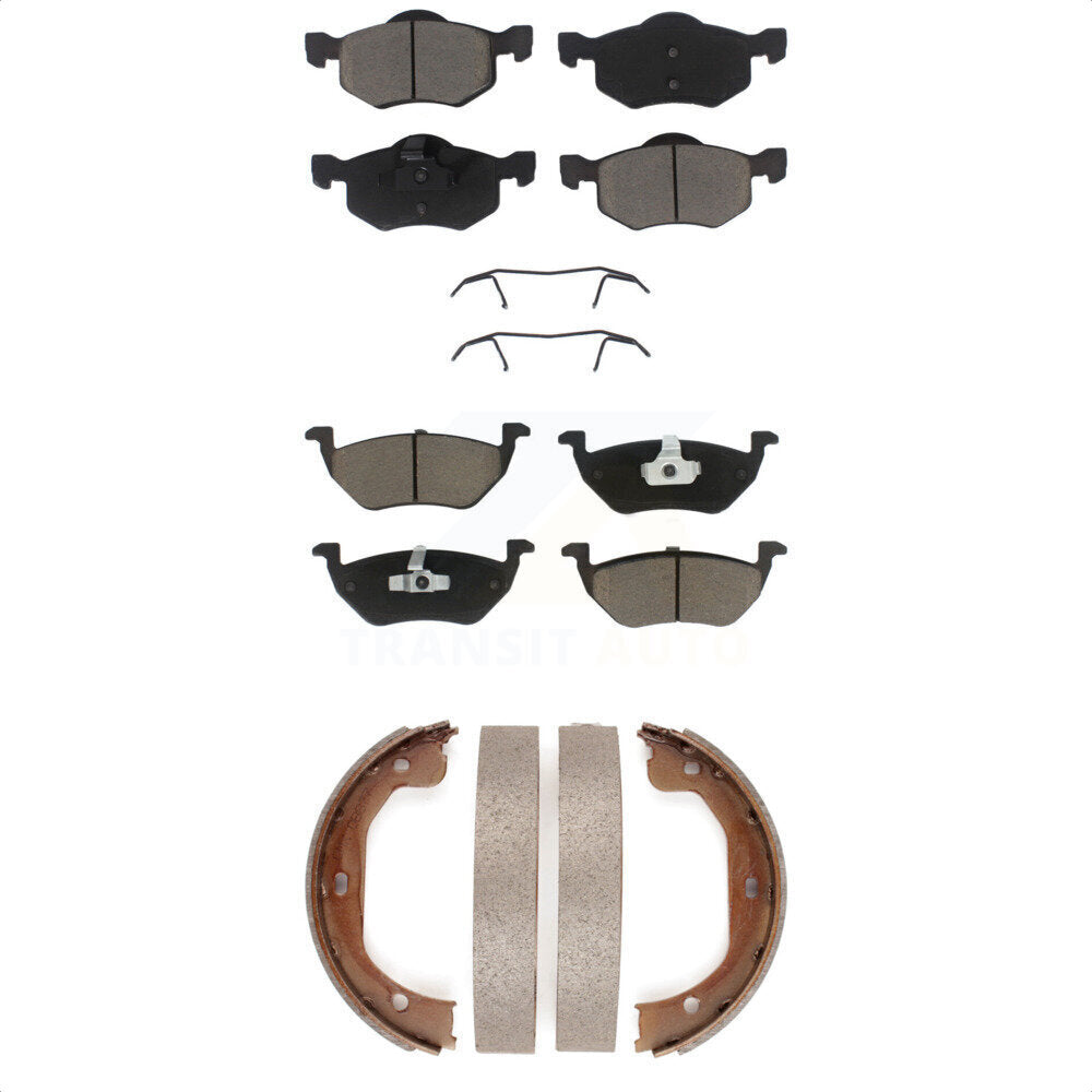 Transit Auto KCN-100193 Disc Brake Pad for 2005-2006 Mazda Tribute - Front and Rear product image