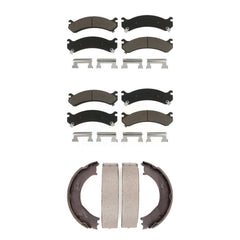 Transit Auto KCN-100194 Disc Brake Pad for 2001-2010 GMC Sierra 3500 HD, Chevrolet Silverado 3500 Classic, Chevrolet Silverado 3500 HD & more - Front and Rear product image
