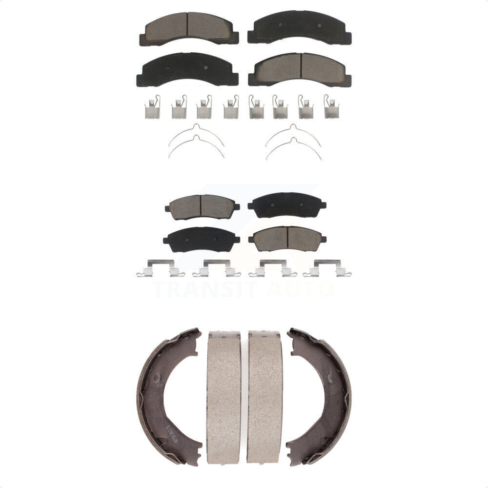 Transit Auto KCN-100196 Disc Brake Pad for 1999-2005 Ford Excursion, Ford F-250 Super Duty, Ford F-350 Super Duty - Front and Rear product image