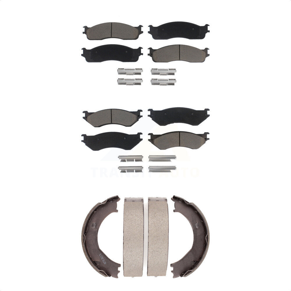 Transit Auto KCN-100199 Disc Brake Pad for 2003-2005 Dodge Ram 2500, Dodge Ram 3500 - Front and Rear product image