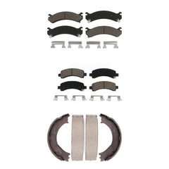 Transit Auto KCN-100200 Disc Brake Pad for 2003-2008 Chevrolet Express 2500, GMC Savana 2500, GMC Savana 3500 & more - Front and Rear product image