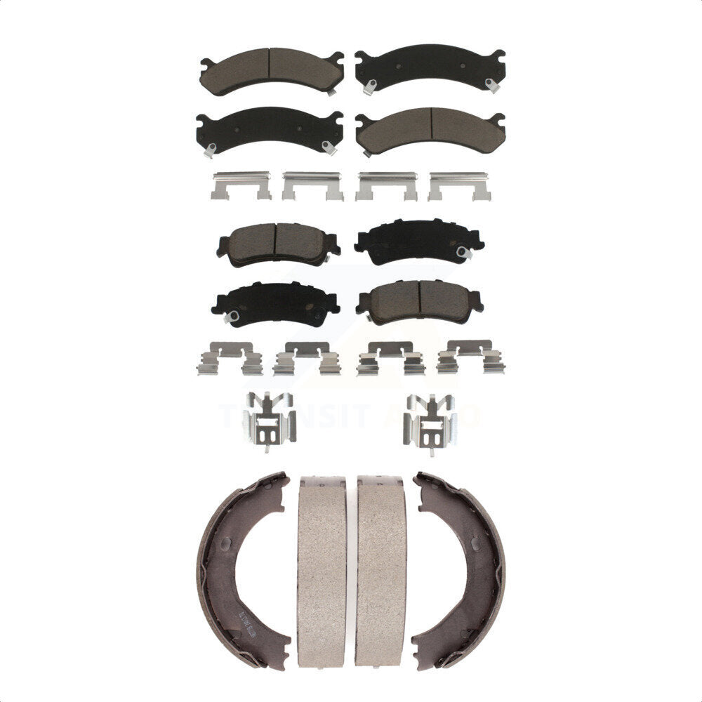 Transit Auto KCN-100201 Disc Brake Pad for 2001 GMC Sierra 3500 - Front and Rear product image