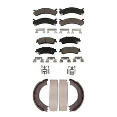 Transit Auto KCN-100201 Disc Brake Pad for 2001 GMC Sierra 3500 - Front and Rear product image