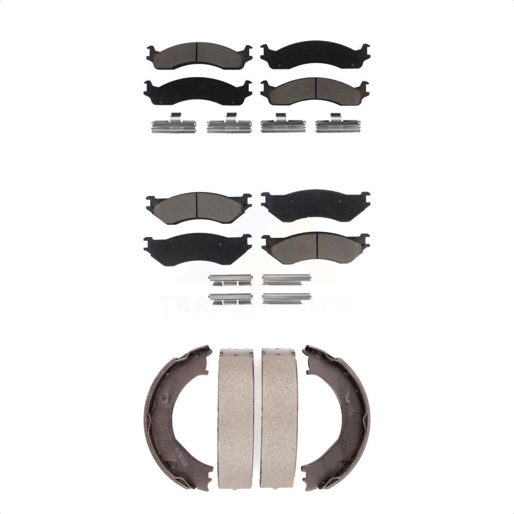 Transit Auto KCN-100202 Disc Brake Pad for 2001-2002 Dodge Ram 2500, Dodge Ram 3500 - Front and Rear product image