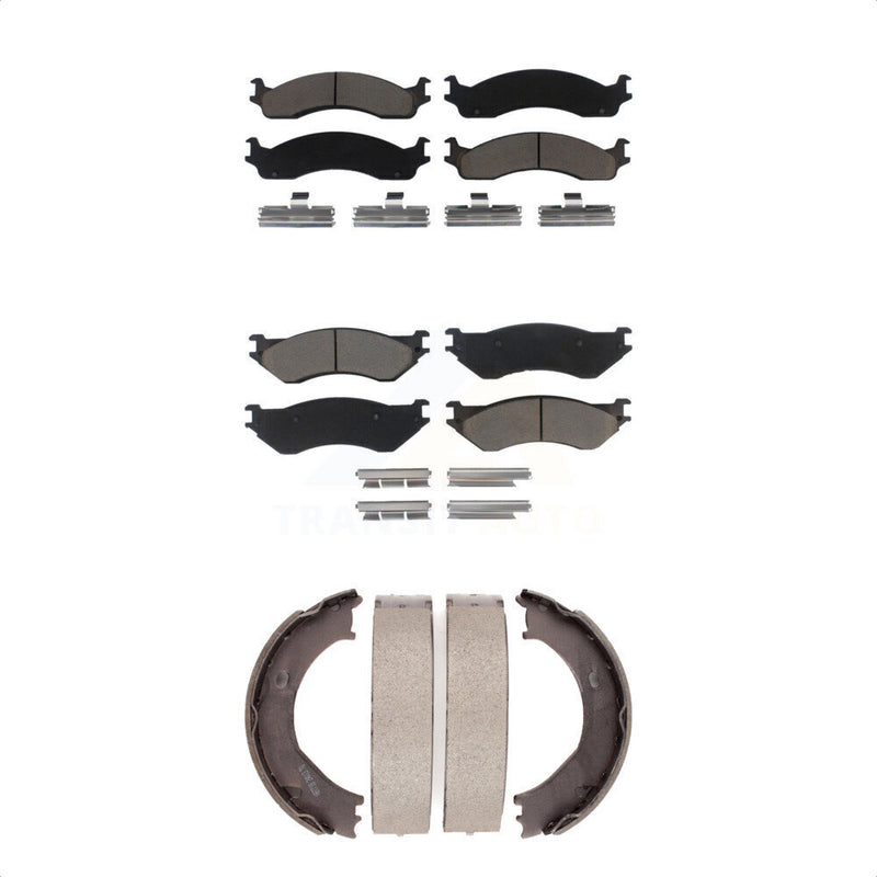 Transit Auto KCN-100202 Disc Brake Pad for 2001-2002 Dodge Ram 2500, Dodge Ram 3500 - Front and Rear product image