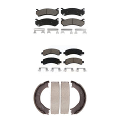Transit Auto KCN-100203 Disc Brake Pad for 2003-2005 Chevrolet Express 2500, GMC Savana 2500 - Front and Rear product image