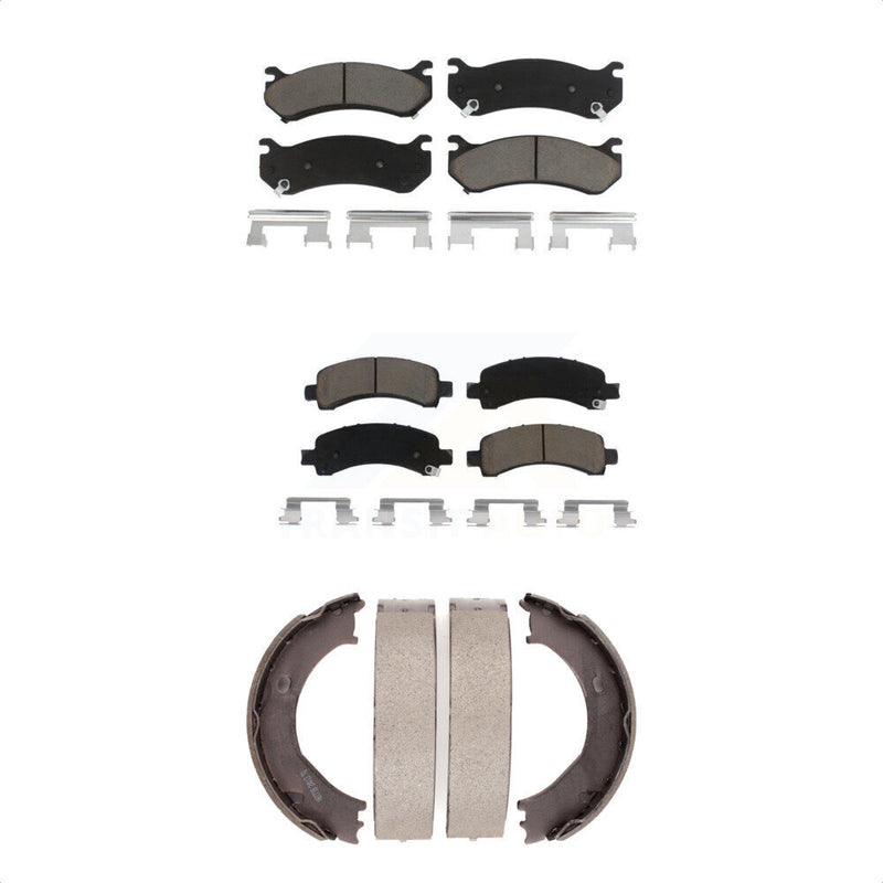 Transit Auto KCN-100203 Disc Brake Pad for 2003-2005 Chevrolet Express 2500, GMC Savana 2500 - Front and Rear product image
