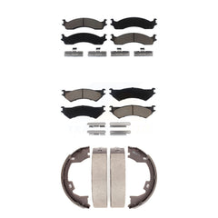 Transit Auto KCN-100204 Disc Brake Pad for 2005-2007 Ford E-250, Ford E-350 Super Duty, Ford E-350 Club Wagon - Front and Rear product image