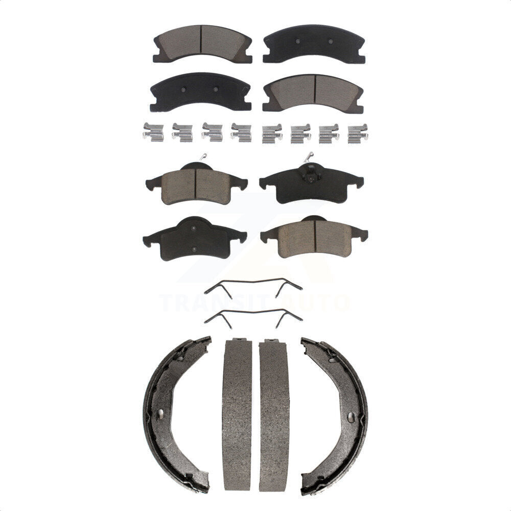 Transit Auto KCN-100210 Disc Brake Pad for 1999-2004 Jeep Grand Cherokee - Front and Rear product image