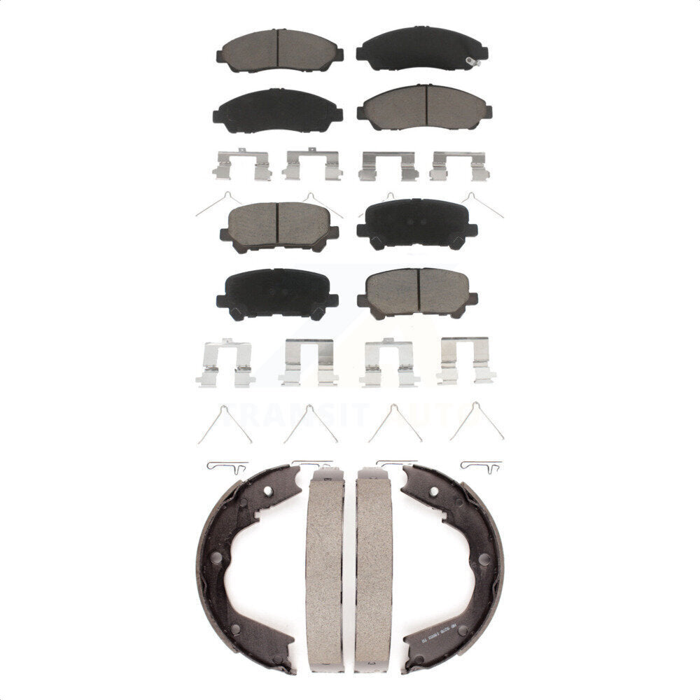 Transit Auto KCN-100211 Disc Brake Pad for 2007-2015 Acura ZDX, Honda Pilot, Acura MDX - Front and Rear product image