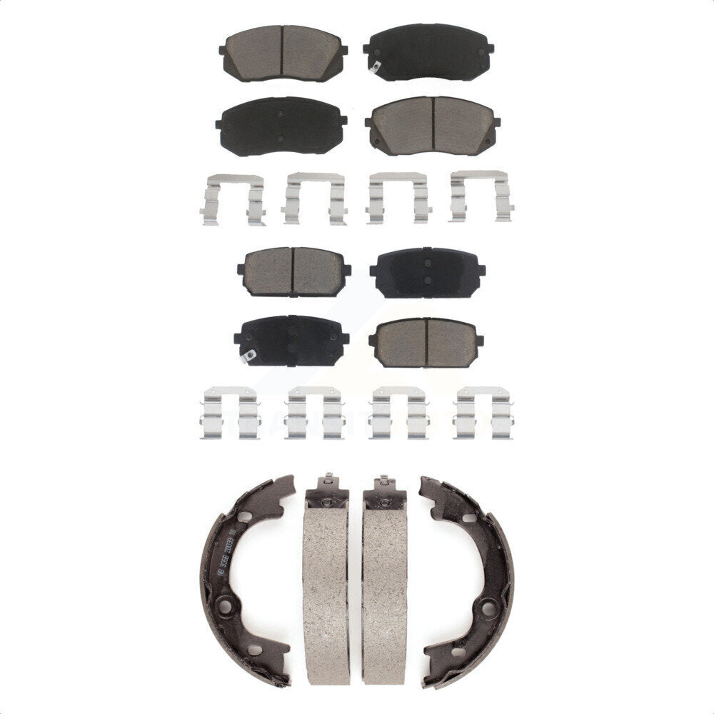 Transit Auto KCN-100212 Disc Brake Pad for 2007-2010 Kia Rondo - Front and Rear product image