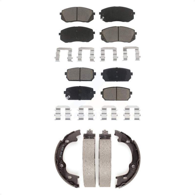 Transit Auto KCN-100212 Disc Brake Pad for 2007-2010 Kia Rondo - Front and Rear product image