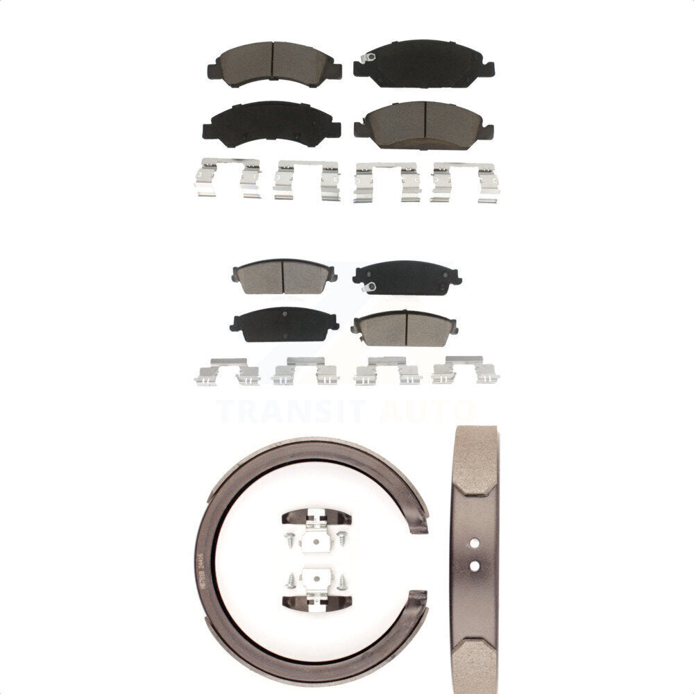 Transit Auto KCN-100215 Disc Brake Pad for 2007-2014 Cadillac Escalade, Cadillac Escalade ESV, Cadillac Escalade EXT & more - Front and Rear product image