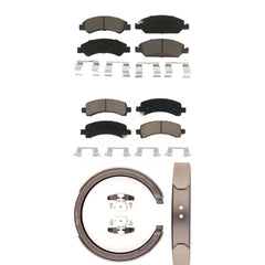 Transit Auto KCN-100216 Disc Brake Pad for 2009-2014 Chevrolet Express 1500, GMC Savana 1500 - Front and Rear product image